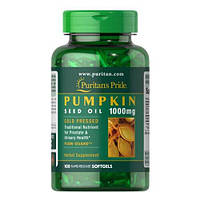 Puritan's Pride Pumpkin Seed Oil 1000 mg 100 жидких капсул 00221 VB