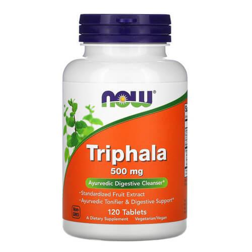 NOW Triphala 500 mg 120 табл 1491 VB - фото 1 - id-p2107288970
