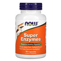NOW Super Enzymes 90 капс 1437 VB