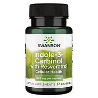 Swanson Indole-3-Carbinol with Resveratrol 200 mg 60 капсул 1502 VB