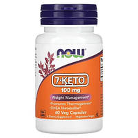 NOW 7-KETO 100 mg 60 капсул NOW-3013 VB