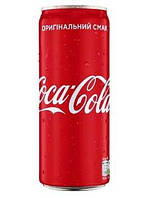 Напиток Coca Cola сильногазированный 0.33л