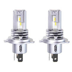 Світлодіодні LED автолампи PULSO H4 M4 H/L LED-chips CREE 4500Lm 2x25W 6000K 9-32v компл