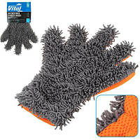 Губка-рукавиця для миття авто мікрофібра VSC1373 29*23 cm (VSC1373)