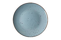 Обеденная тарелка Ardesto Bagheria 26см из керамики Misty blue (AR2926BGC)