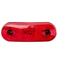 Повторитель габарита (овал) 18 LED 12/24V красный (TH-1830-red) 3