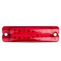 Повторитель габарита (палец двойной) 18 LED 12/24V красный 20*100*10мм (EK-1822-red) 3