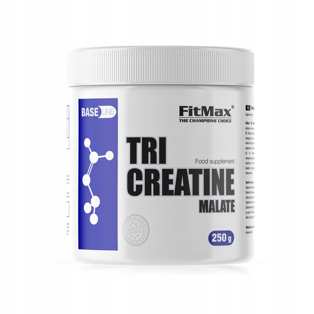 Три-креатин малат FitMax Base Tri Creatine Malate 250 g (Natural)