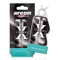 Освежитель воздуха жидкий листик AREON LIQUID X-Version Summer Dream 8,5 мл (LCX06)