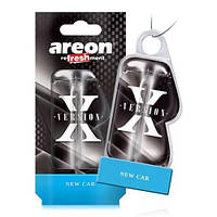 Освежитель воздуха жидкий листик AREON LIQUID X-Version New car 8,5 мл (LCX04) 3