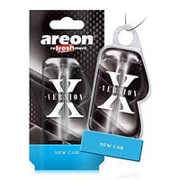 Освежитель воздуха жидкий листик AREON LIQUID X-Version New car 8,5 мл (LCX04) 2