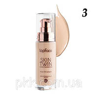 Тональна основа TopFace Skin Twin Cover Foundation SPF20 № 03