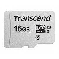 Картка пам'яті Transcend 16 GB microSDHC class 10 UHS-I U1 (TS16GUSD300S)