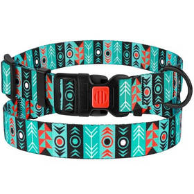 Нашийник для собак Urban ТМ BronzeDog Інки нейлоновий обхват шиї 30-40см ширина 20 мм М