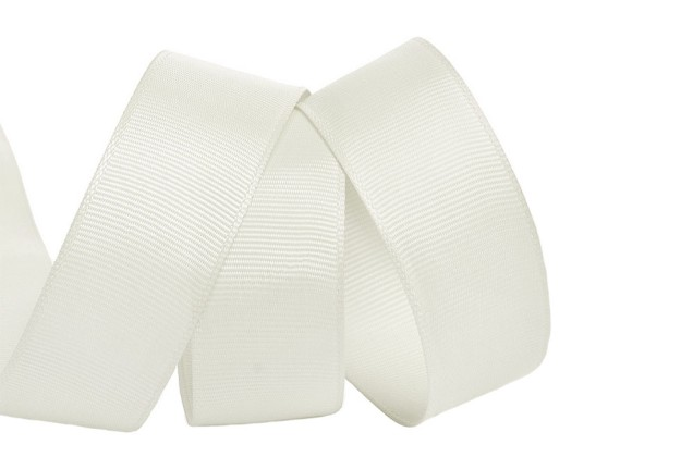 Стрічка Репсова 2.5 см ≈23 м колір Айворі