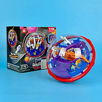 М'яч лабіринт для дітей XS 977-146 3D сфера, розвивальна іграшка, 118 перешкод