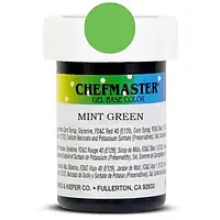 ГЕЛЕВЫЙ КРАСИТЕЛЬ CHEFMASTER MINT GREEN (Зелёный мятный) 28 Г.