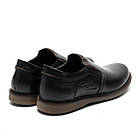 Чоловічі шкіряні туфлі Kristan brown old school, фото 4