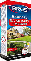 Средство от комаров и мошки Bros Bagosel 250мл.