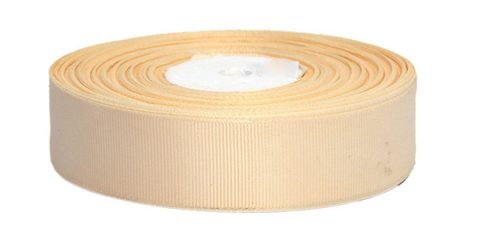 Стрічка Репсова 2.5 см ≈23 м колір Теплий Бежевий