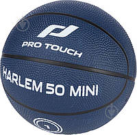 Баскетбольный мяч Pro Touch Harlem 50 Mini 413416-901522 р. 1 синий с белым 0201 Топ !