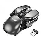 Бездротова миша Hoco DI43 Silver акумуляторна. Мишка USB для ноутбука/ПК, фото 2