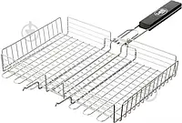Решітка-гриль Grilland хромована 38x26x5,5 см 0201 Топ!