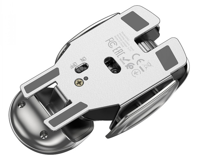 Бездротова миша Hoco DI43 Silver акумуляторна Бездротова миша Hoco DI43 Silver акумуляторна