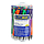 Ручка кулькова Buromax BM.8225 корпус асорті, пише синім, фото 4