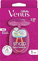 Женский станок для бритья Gillette Venus Snap Extra Smooth с 1 сменным картриджем