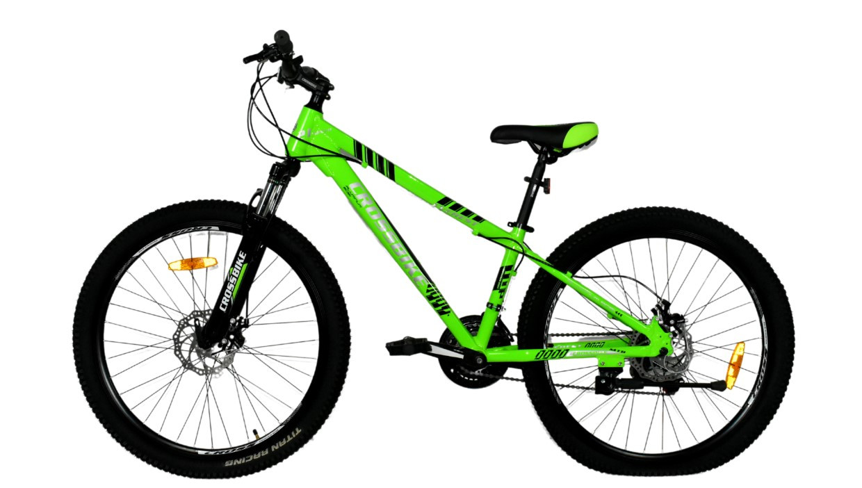 Велосипед CrossBike 24" Storm Рама-12" Зелений