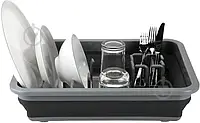 Сушилка для посуды Summit Pop Dish Rack Drainer Black/Grey 0201 Топ !