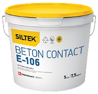 Грунтовка Siltek E-106 Beton Contact адгезионная, 10л.