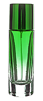 Флакон для парфюмерии 30 мл под закрутку, зеленый цилиндрический, комплект (флакон+распылитель+крышка)