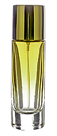 Флакон для парфюмерии 30 мл под закрутку, желтый цилиндрический, комплект (флакон+распылитель+крышка)