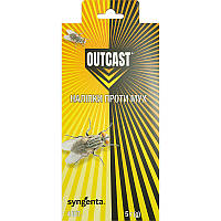 Наклейки от мух Outcast (Ацетамиприд, 9 г/кг), Syngenta, 4 шт (5 гр)