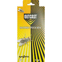 Наліпки від мух Outcast (Ацетаміприд, 9 г/кг), Syngenta, 4 шт (5 гр)