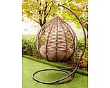 Підвісне крісло кокон Кіт Двохвильовий зі стійкою + 1100 грн, фото 4