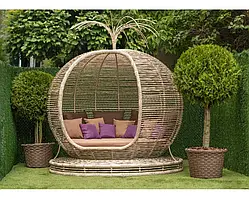 Бунгало з металу і ротанга Елегант Біг