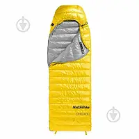 Спальный мешок Naturehike CWZ400 NH19W400-Z, (-5 до +10 °C), желтый, 220*85см 0201 Топ !