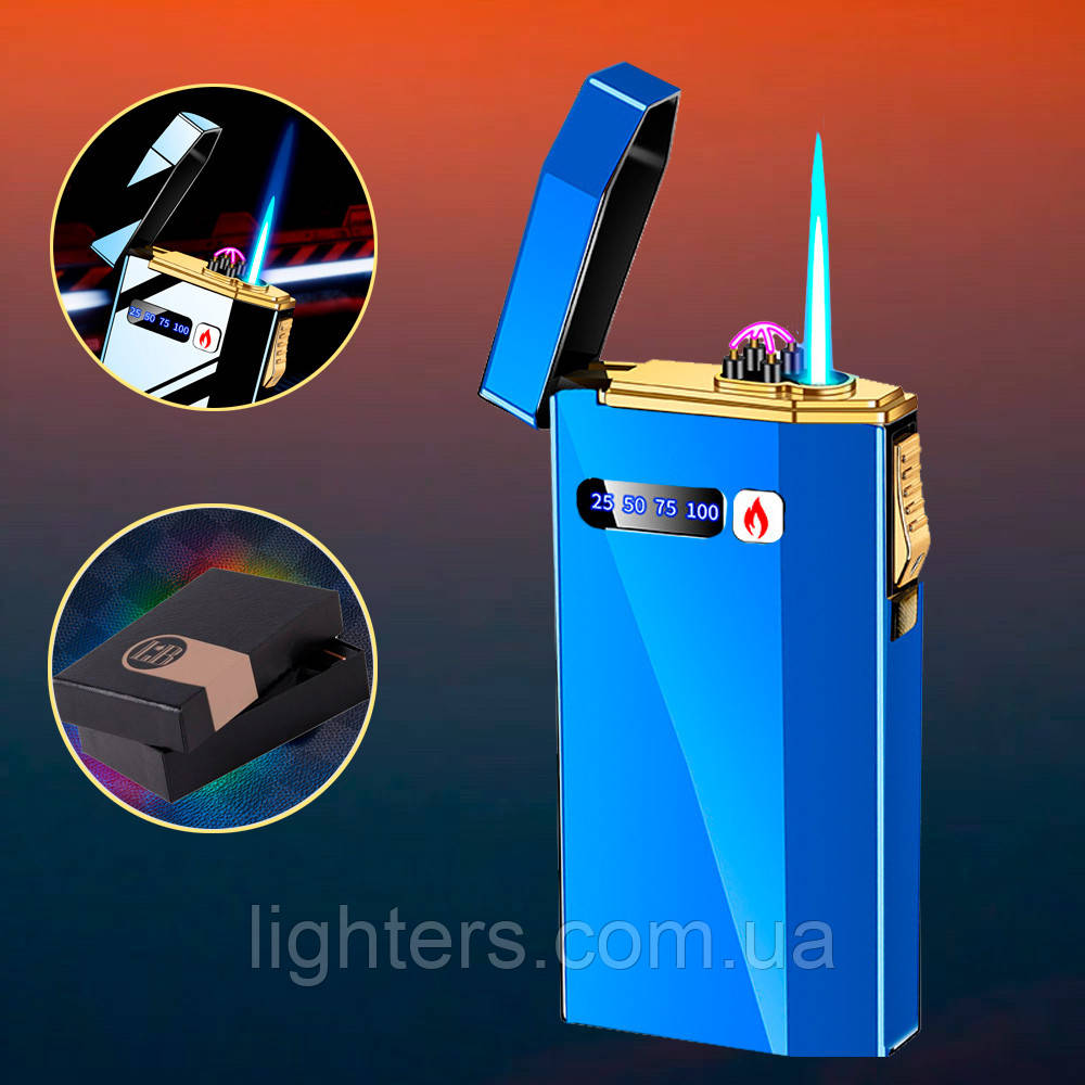 Запальничка usb + автоген Halton у подарунковому пакованні LG-691C, фото 1