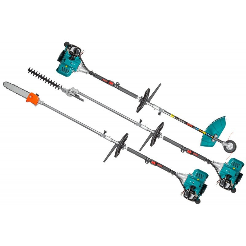 Бензокоса 4в1 Makita (кущоріз, пила, коса барабан і диск)