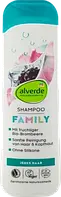 Alverde Shampoo Family семейный органический шампунь для всех видов волос с мальвой и ежевикой 300 мл