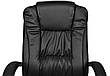 Крісло офісне екошкіра — чорне MALATEC 8983, фото 6