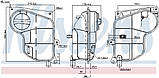 Розширювальний бачок охолоджуючої рідини (з кришкою) AUDI A4 B5, A4 B6, A6 C5, A8 D2 SKODA SUPERB I VW PASSAT, фото 6
