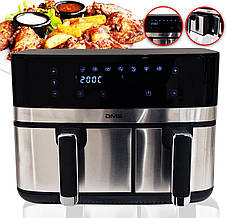 Аерофритюрниця двокамерна DMS HF-10E Duo 2800 Вт 6/4 л, фото 4