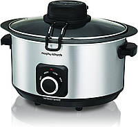 Медленноварка Morphy Richards 461010 (нержавеющая сталь, 6.5 л, 290 Вт)