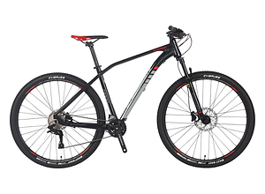 Велосипед гірський Crosser Shadow 29" рама 19 дюйма (1*12) Ltwoo+Shimano Чорний