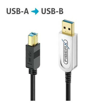 Оптичний USB-подовжувач PURELINK FX-I545-020 USB 3.2 USB-A USB-B 20 метрів, фото 1