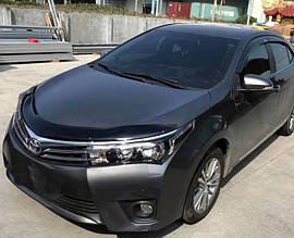 Дефлектор капота (мухобійка) Toyota Corolla 11 2013-2019 (HIC)